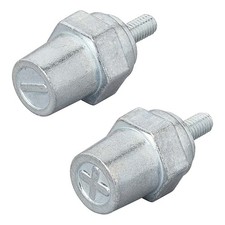 2x Batteriepoladapter M6