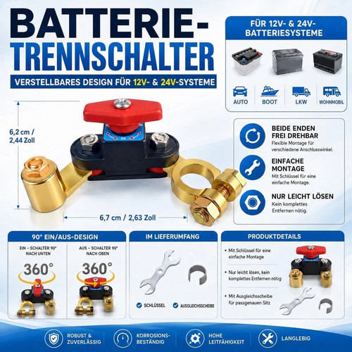 12v 24v batterie - 12v,