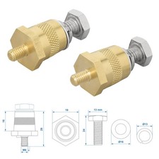 Batteriepol Schraubpol Adapter
