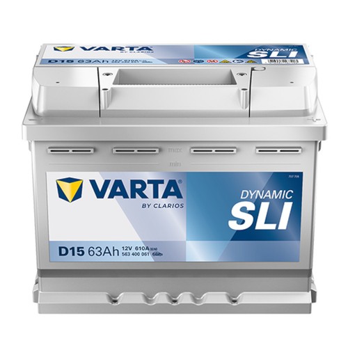 Varta d15 12v 63ah - 12v,